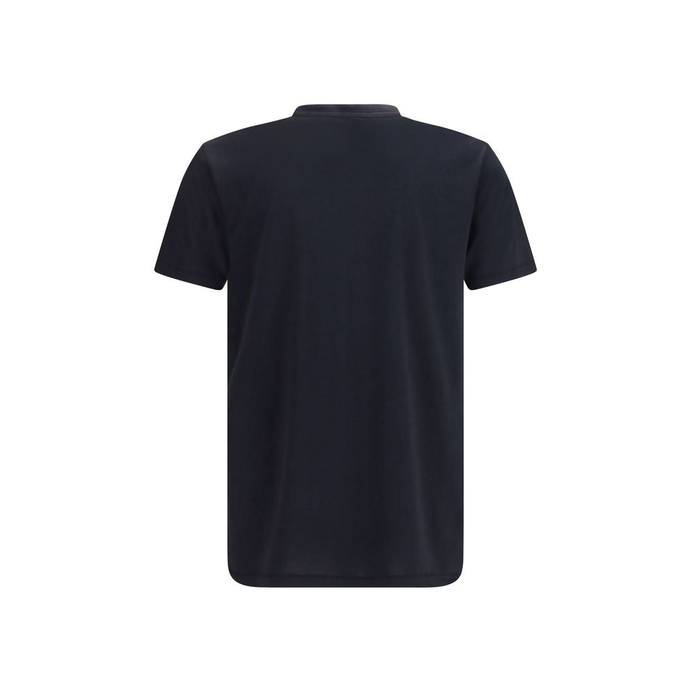 T-Shirt by Tom Ford for men in cotton black features an on trend silhouette, perfectly showcasing a on trend and crew neckline for an elevated aesthetic.