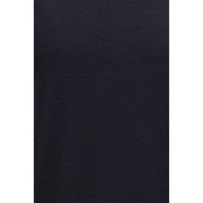 T-Shirt by Tom Ford for men in cotton black showcases a fashionable silhouette, elegantly detailed with a fashionable and crew neckline for a sophisticated, high-fashion look.