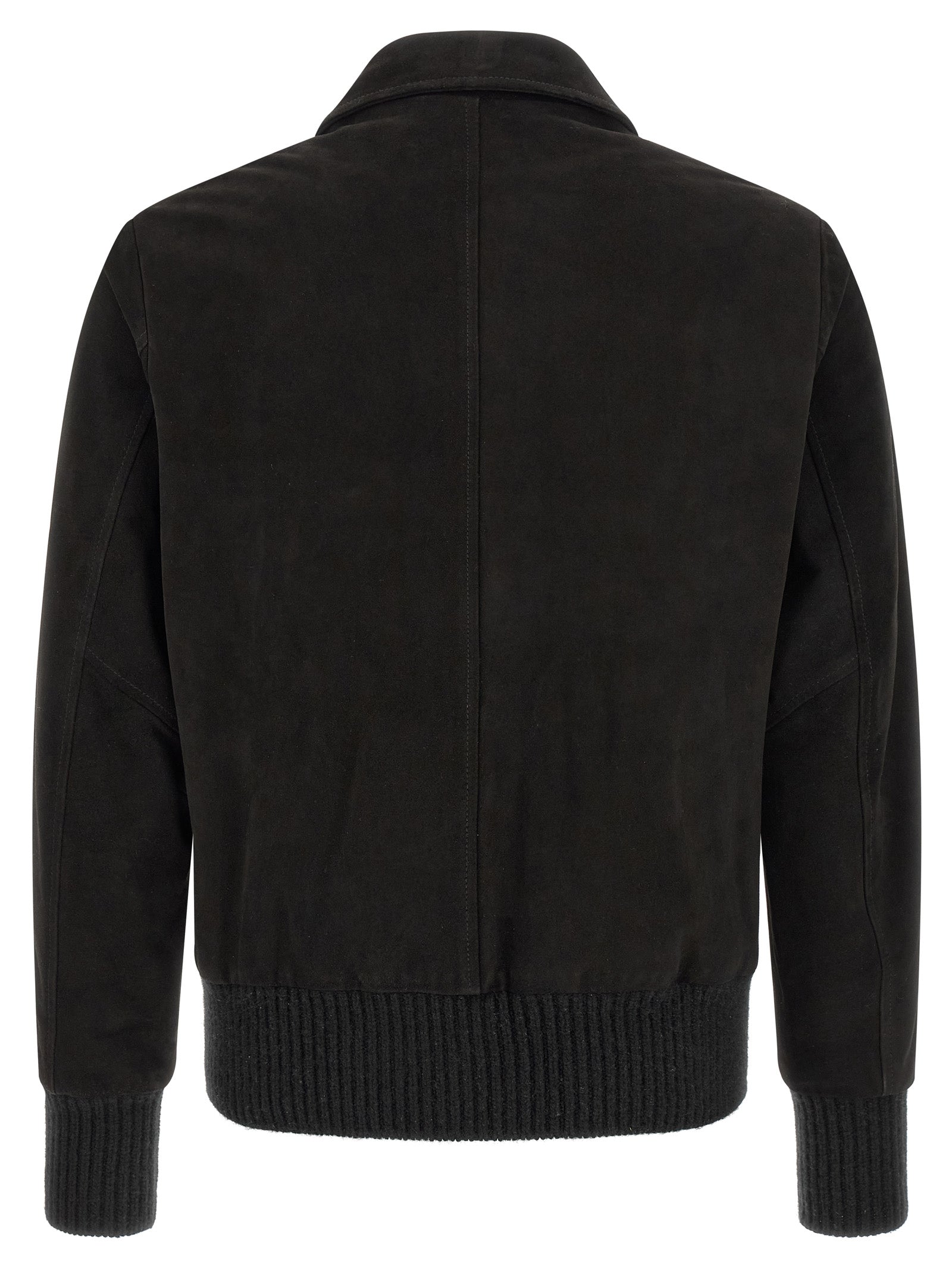 Jacket by GIORGIO BRATO for men in suede lamb leather black & silver presents a authentic silhouette, artfully detailed with a authentic shirt-collar neckline and functional pockets for a premium authentic finish.