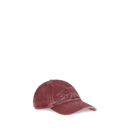 Baseball Cap by Golden Goose for women in cotton bordeaux & signature presents a distinguished silhouette from the Cotton Baseball Cap collection, showcasing a distinguished finish with refined distinguished details.
