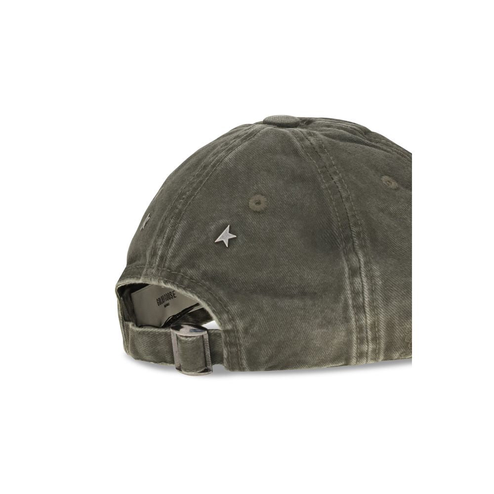 Baseball Cap by Golden Goose for women in cotton bicolour & signature features a distinguished silhouette, showcasing the distinguished design of the Cotton Baseball Cap for a sophisticated, elevated look.
