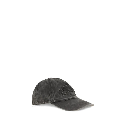 Baseball Cap by Golden Goose for women in cotton gray & signature presents a distinguished silhouette from the Cotton Baseball Cap collection, showcasing a distinguished finish with refined distinguished details.