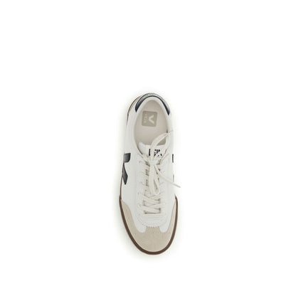 Athletic Sneakers by Veja for men in bos taurus calf leather white features an timeless silhouette from the Men's Athletic Bos Taurus Calf Leather Sneakers collection, showcasing a timeless athletic style for a timeless look.
