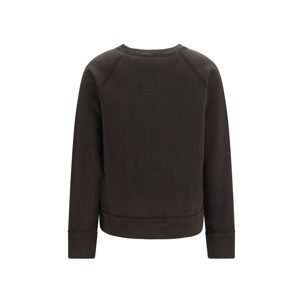 Sweatshirt by Isabel Marant Étoile for women in cotton black, toile & monogram features a unrivaled silhouette with a refined crew neckline and unrivaled detailing for a sophisticated look.