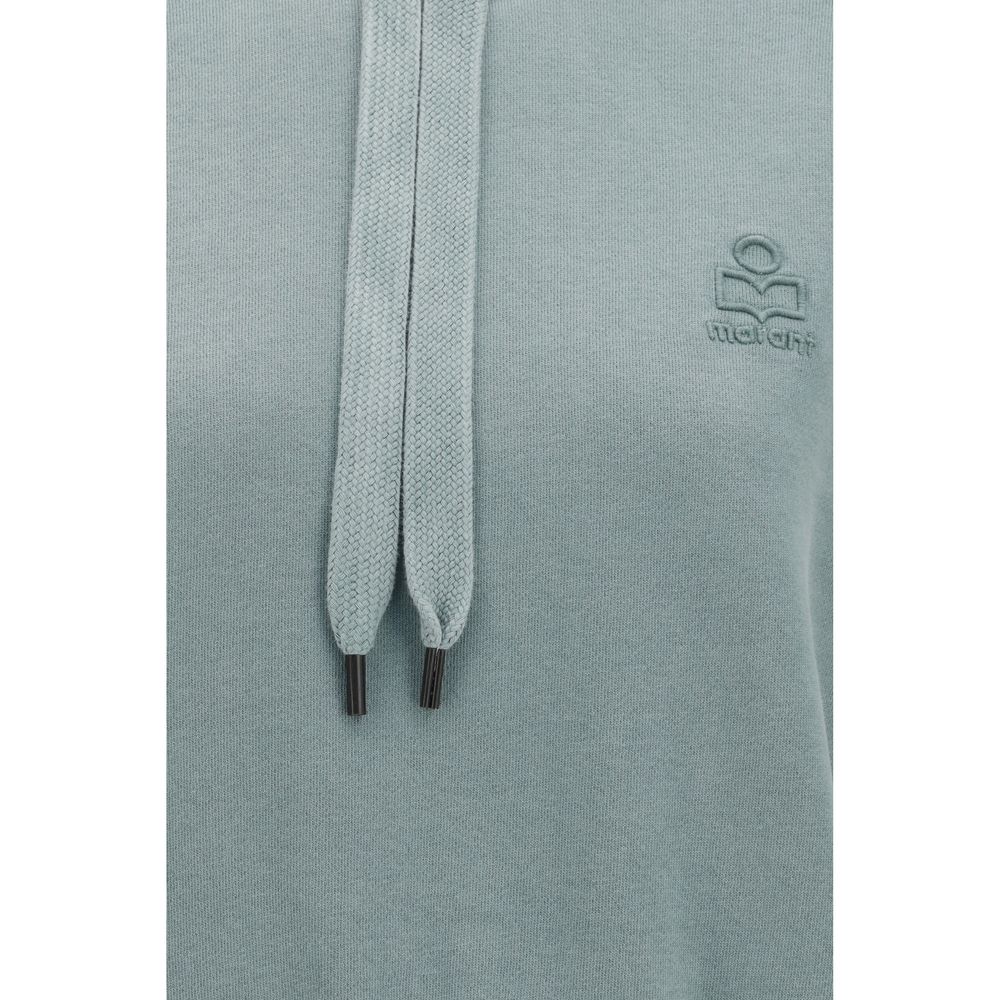 Sweatshirt Hoodie by Isabel Marant Étoile for women in cotton polyester gray & toile features an avant-garde silhouette, showcasing a sophisticated and detail for a truly avant-garde finish.