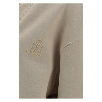 Cardigan by Isabel Marant Étoile for women in cotton polyester beige & toile presents a textural silhouette, artfully finished with a textural and for a sophisticated, textural look.
