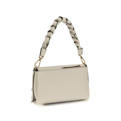 2-in-1 Shoulder & Crossbody Flap Bag by Coccinelle for women in bos taurus calf leather beige features a effortless sophistication silhouette, secured by a flap, zipper & magnetic with ample external-pockets and versatile crossbody-strap, shoulder-strap, adjustable-strap & handle for a effortless sophistication finish.