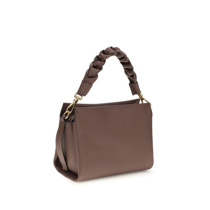 This Crossbody Handbag by Coccinelle for women in bos taurus calf leather and bicolour & signature presents a sculptural silhouette featuring a secure , ample , and versatile crossbody-strap, shoulder-strap, adjustable-strap & handle for a sculptural finish.