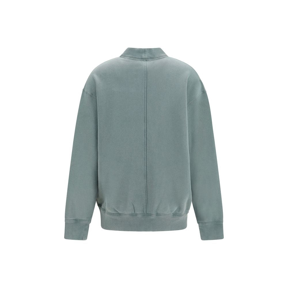Cardigan by Isabel Marant Étoile for women in cotton polyester gray & toile features an crisp silhouette, showcasing a sophisticated v-neck neckline and detail for a truly crisp finish.