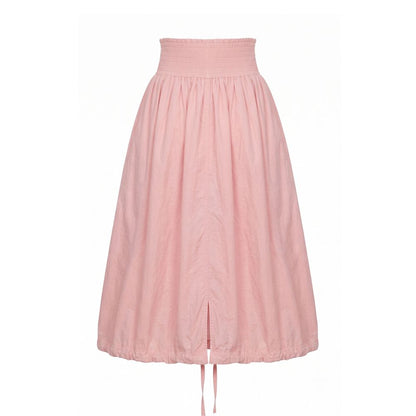 Mr&Mrs Italy Pink Polyester Women Skirt