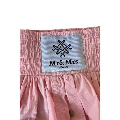Mr&Mrs Italy Pink Polyester Women Skirt
