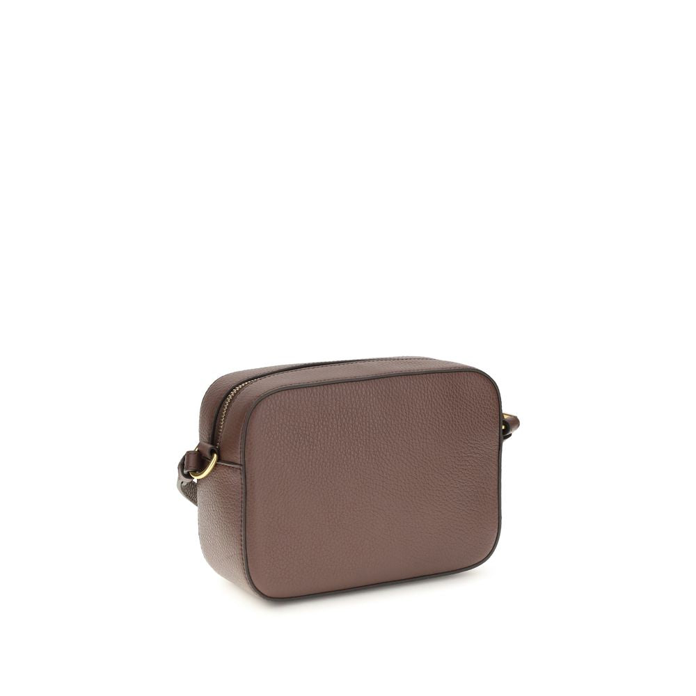 Shoulder Flap Bag by Coccinelle for women in bos taurus calfskin leather brown, gold & monogram features a effortless sophistication silhouette, secured by a flap & zipper with ample and versatile shoulder-strap & adjustable-strap for a effortless sophistication finish.