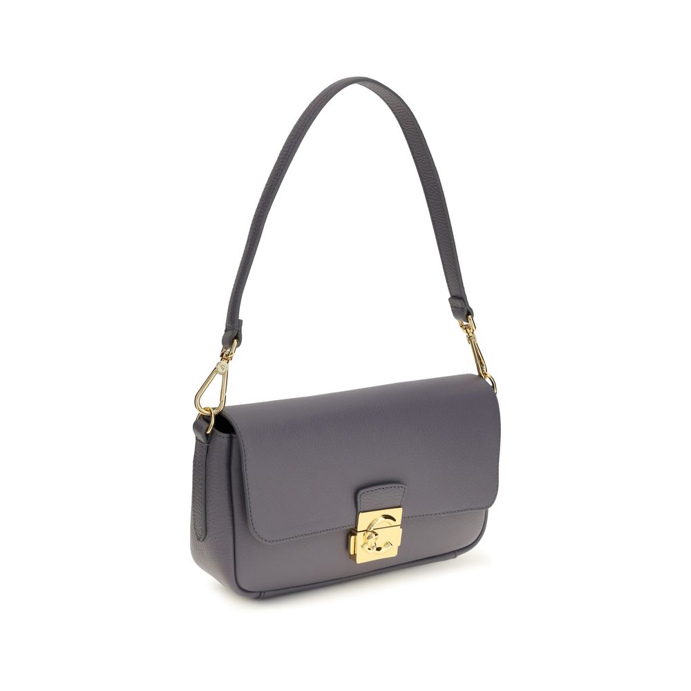 Medium 2-in-1 Shoulder & Crossbody Bag by Coccinelle for women in bos taurus calf grained leather blue & gold features a enviable silhouette, showcasing a secure , ample , and enviable crossbody-strap, shoulder-strap, adjustable-strap & handle for a enviable finish.