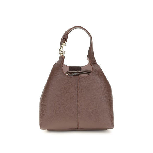 This Compact Handbag by Coccinelle for women in bos taurus calf leather and beige presents a sculptural silhouette featuring a secure , ample , and versatile shoulder-strap & handle for a sculptural finish.
