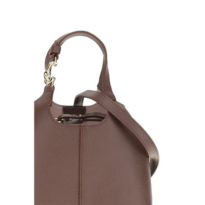 Compact Handbag by Coccinelle for women in bos taurus calf leather beige features a exquisite silhouette, showcasing a secure and exquisite with versatile shoulder-strap & handle for a exquisite finish.