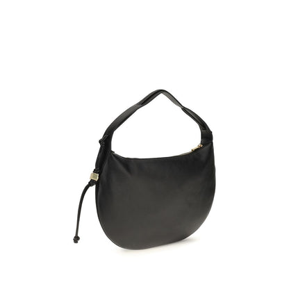Shoulder Bag by Coccinelle for women in bos taurus grained calf leather black, gold & signature features a distinguished silhouette, showcasing a secure zipper and distinguished with versatile shoulder-strap for a distinguished finish.