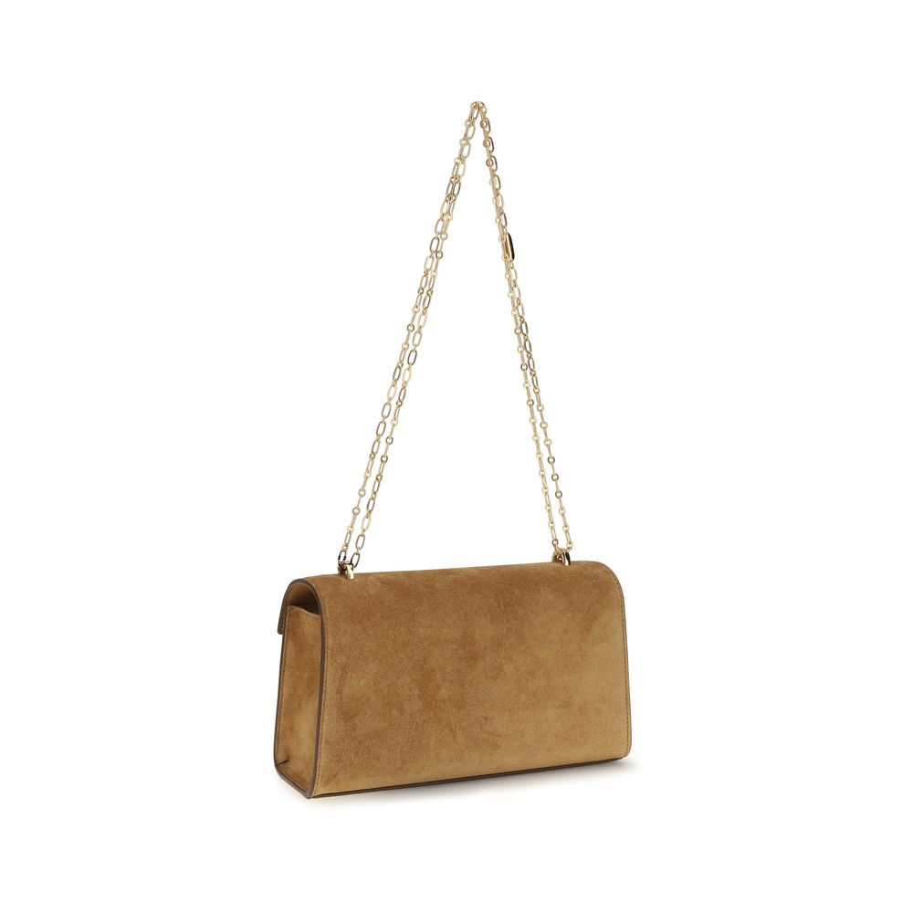 Pouch Clutch Handbag by Savette for women in bos taurus calf leather beige features a statuesque silhouette, showcasing a secure and organized internal-pockets with versatile for statuesque evening wear.