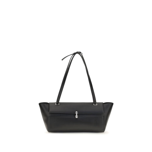 Small 2-in-1 Shoulder & Crossbody Evening Bag by Savette for women in bos taurus calf leather black features an effortlessly chic silhouette with a secure zipper, ample , and versatile crossbody-strap & shoulder-strap for effortlessly chic everyday luxury.