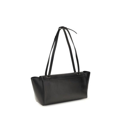 Small 2-in-1 Shoulder & Crossbody Evening Bag by Savette for women in bos taurus calf leather black features a effortless sophistication silhouette, secured by a zipper with ample and versatile crossbody-strap & shoulder-strap for a effortless sophistication finish.