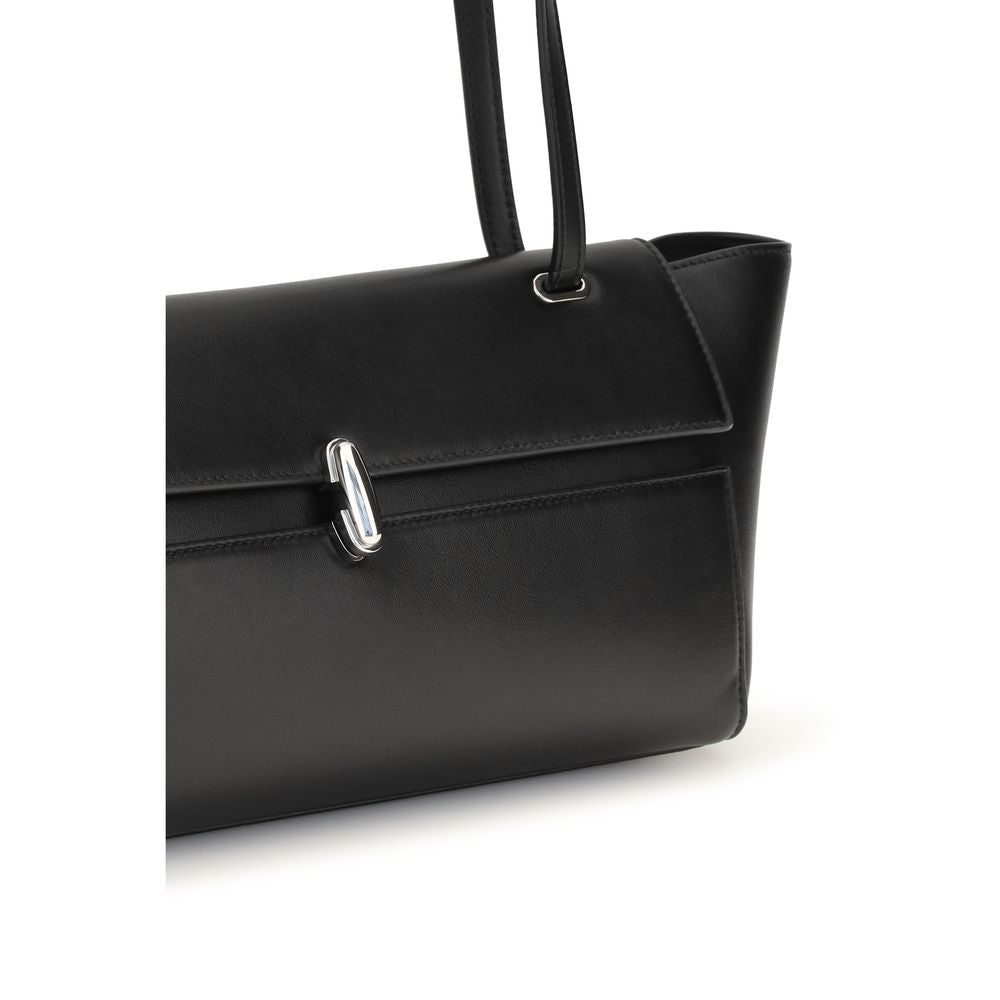 Small 2-in-1 Shoulder & Crossbody Evening Bag by Savette for women in bos taurus calf leather black features a effortless chic silhouette with a secure zipper, ample , and versatile crossbody-strap & shoulder-strap for a effortless chic finish.