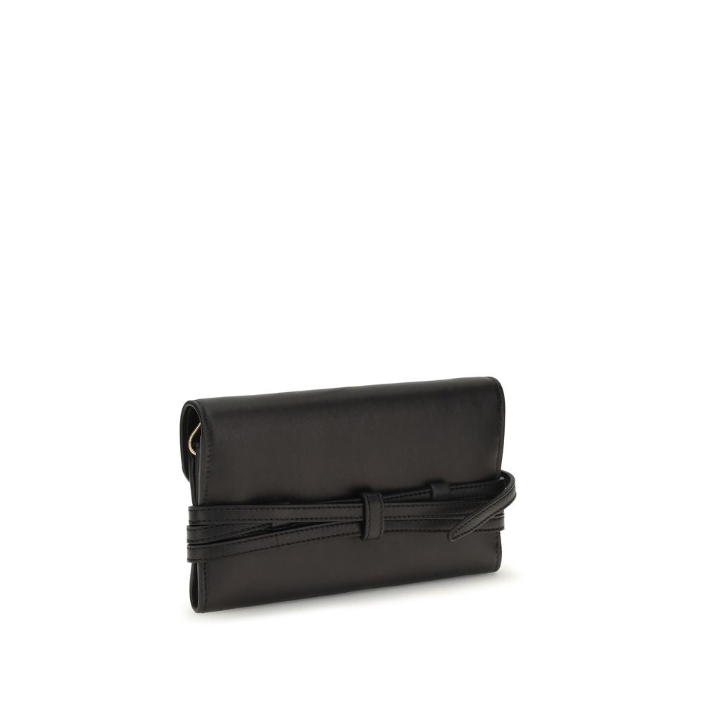 Wallet by Moschino for women in goatskin leather polyester polyurethane & tu black & gold presents a refined silhouette, artfully capturing the essence of the Goatskin Leather Polyester Polyurethane & TU Wallet design with sophisticated for a refined look.