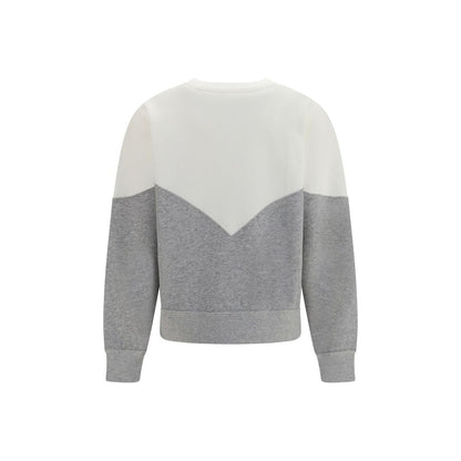 Sweatshirt by Isabel Marant Étoile for women in cotton polyester gray, toile & monogram features an enviable silhouette, showcasing a premium and refined crew neckline for a truly enviable finish.
