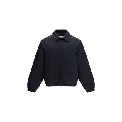 Overcoat by Our Legacy for men in nylon polyester cotton & goose-down black & signature presents a luxurious silhouette, showcasing a luxurious and sophisticated pockets & insulated for a premium, luxurious look.