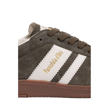 Pantofola D'Oro Green Suede Men's Sneaker
