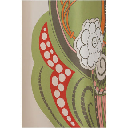 Palazzo Pants by La Double J for women in silk twill multicolor & print features an refined tailoring silhouette, showcasing a premium wide & oversized with a and long cut for a refined tailoring look.