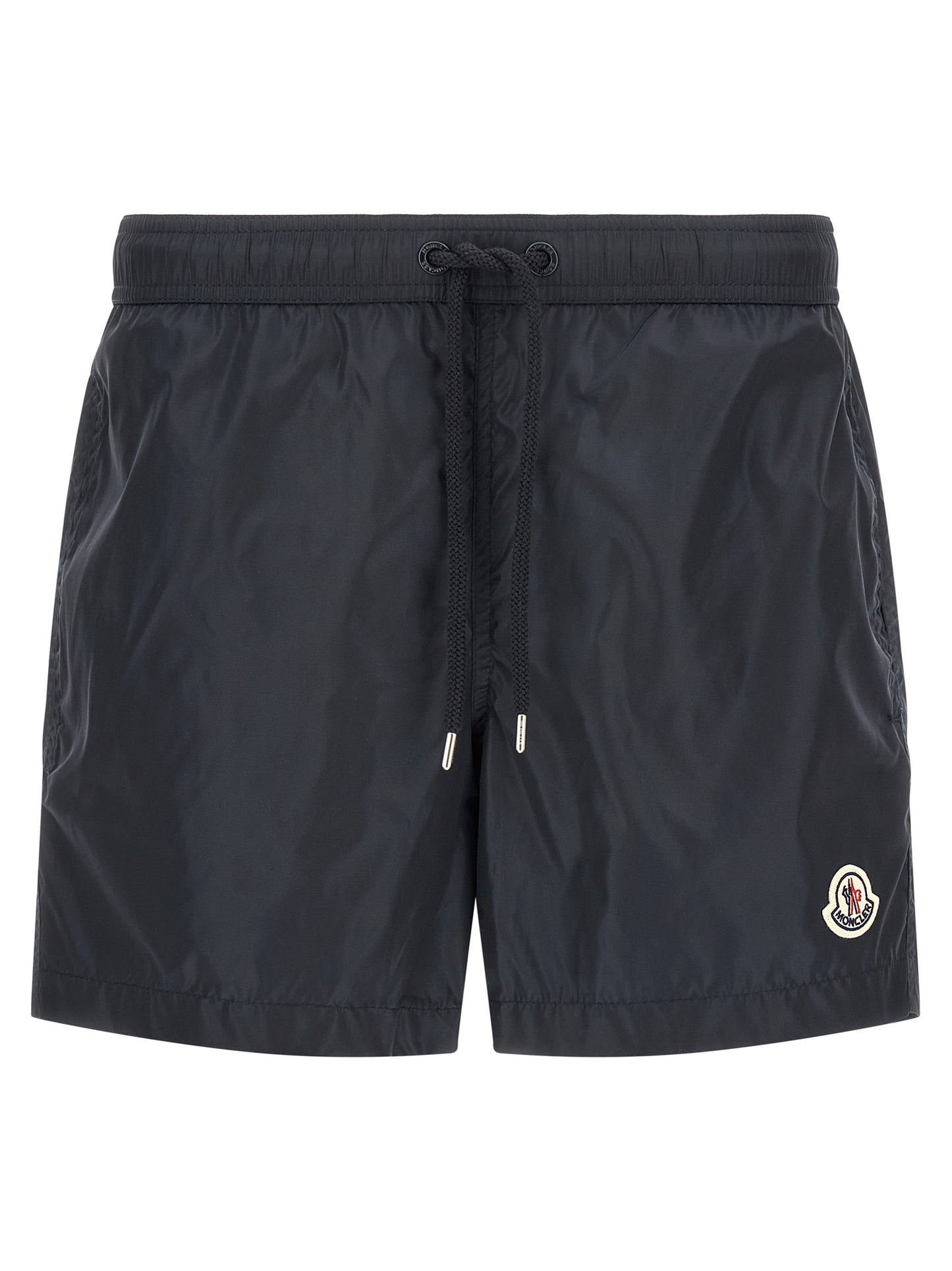 Moncler Men's Polyamide Canvas Cargo Shorts - Blue