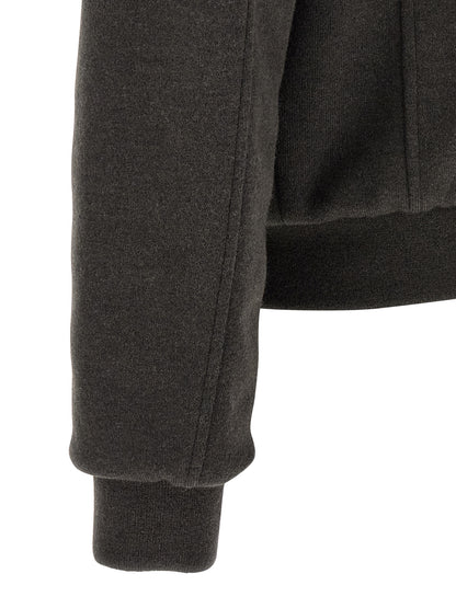 Bomber Jacket by MooRER for men in goose-down & cashmere brown features a city-ready silhouette, detailed with thermal & insulated and a city-ready .