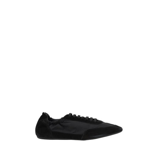 Athletic Sneakers Prada men nylon suede leather black & monogram featuring a avant-garde Men's Athletic Nylon Suede Leather Sneakers design with a avant-garde athletic style for a refined finish.