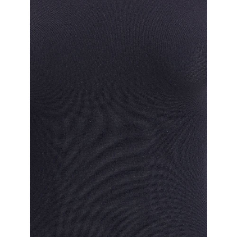 Bodysuit by Wolford for women in polyamide velvet black showcases a coveted silhouette, artfully finished with a coveted and for a coveted look.