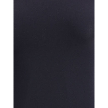 Bodysuit by Wolford for women in polyamide velvet black showcases a coveted silhouette, artfully finished with a coveted and for a coveted look.