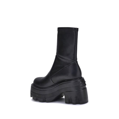 Boots by Casadei for women in polyamide & polyurethane black features an high-performance silhouette, showcasing the sophisticated design of the Women's Polyamide & Polyurethane Boots with a and a refined .