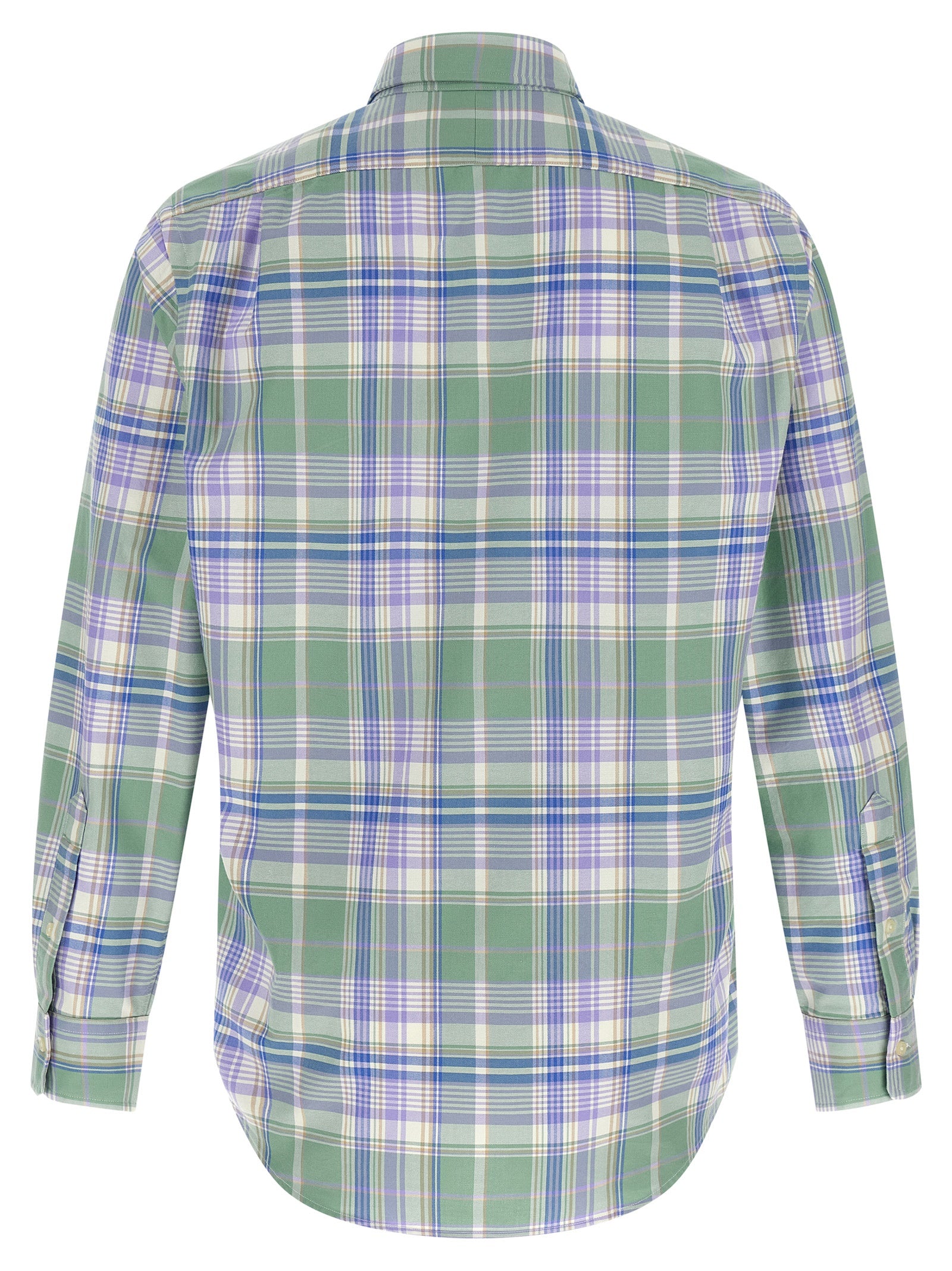 Shirt by Polo Ralph Lauren for men in cotton multicolor & checkered, featuring a nuanced and nuanced for a sophisticated finish.