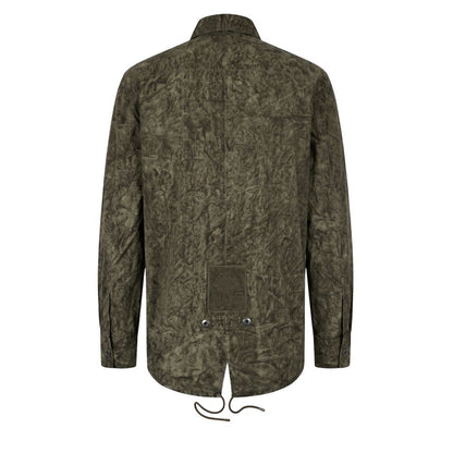 Mr&Mrs Italy Green Viscose Men's Shirt
