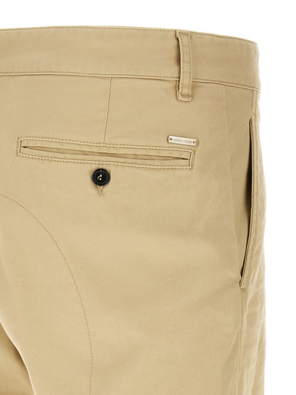 Cargo Pants by Dsquared² for men in stretch cotton beige features a architectural with a architectural long and architectural .