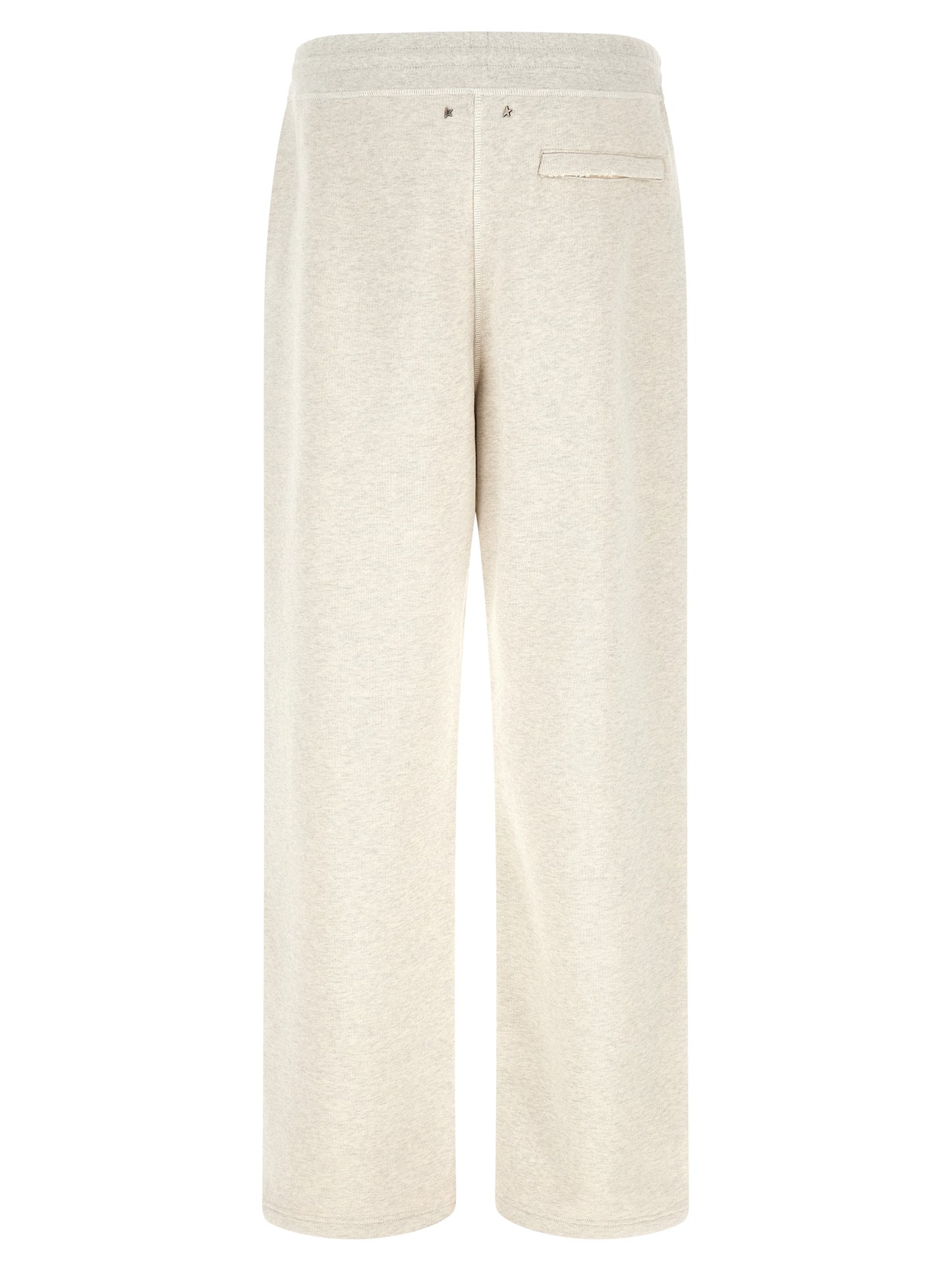 Joggers by Golden Goose for men in cotton gray features an sophisticated and flared & wide with a precise long, creating a sophisticated and sophisticated silhouette.