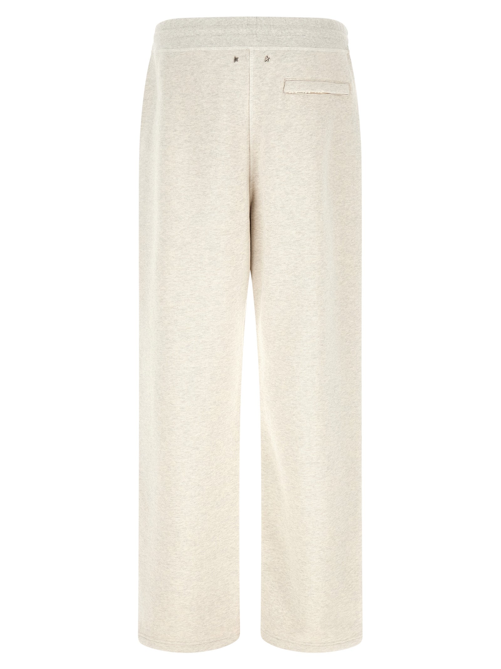Joggers by Golden Goose for men in cotton gray features an sophisticated and flared & wide with a precise long, creating a sophisticated and sophisticated silhouette.