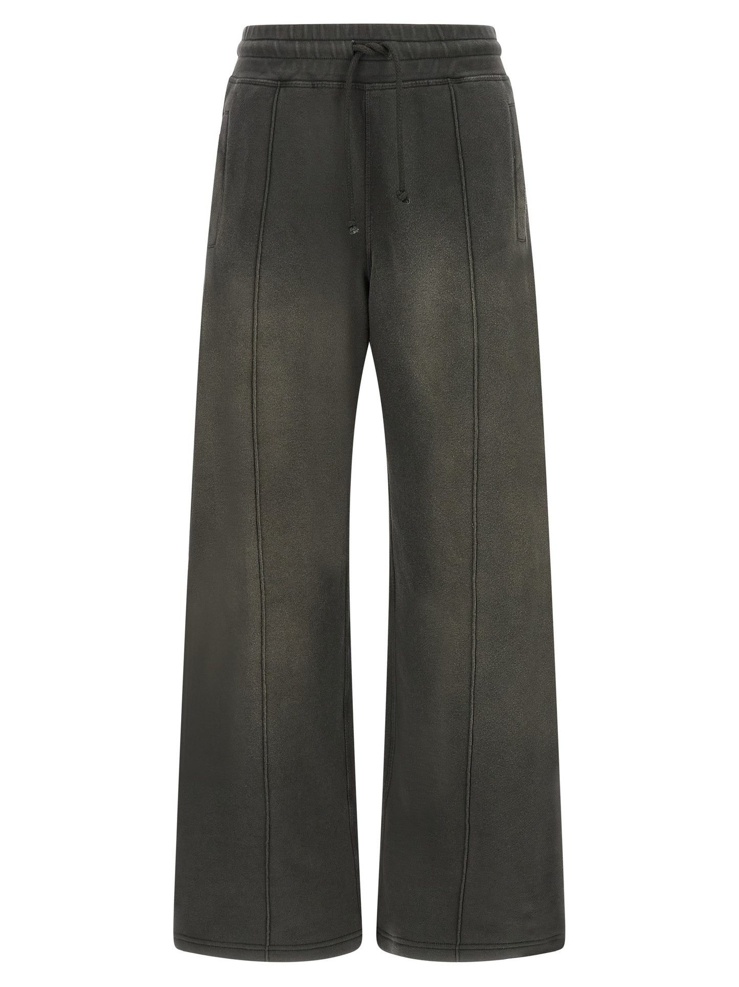 Sweatpants by Golden Goose for women in cotton dark-gray & gray features an sporty wide with a long and , expertly finished with for an sporty performance aesthetic.