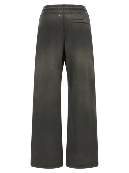 Sweatpants by Golden Goose for women in cotton dark-gray & gray features an contemporary wide with a long and , showcasing for a contemporary finish.