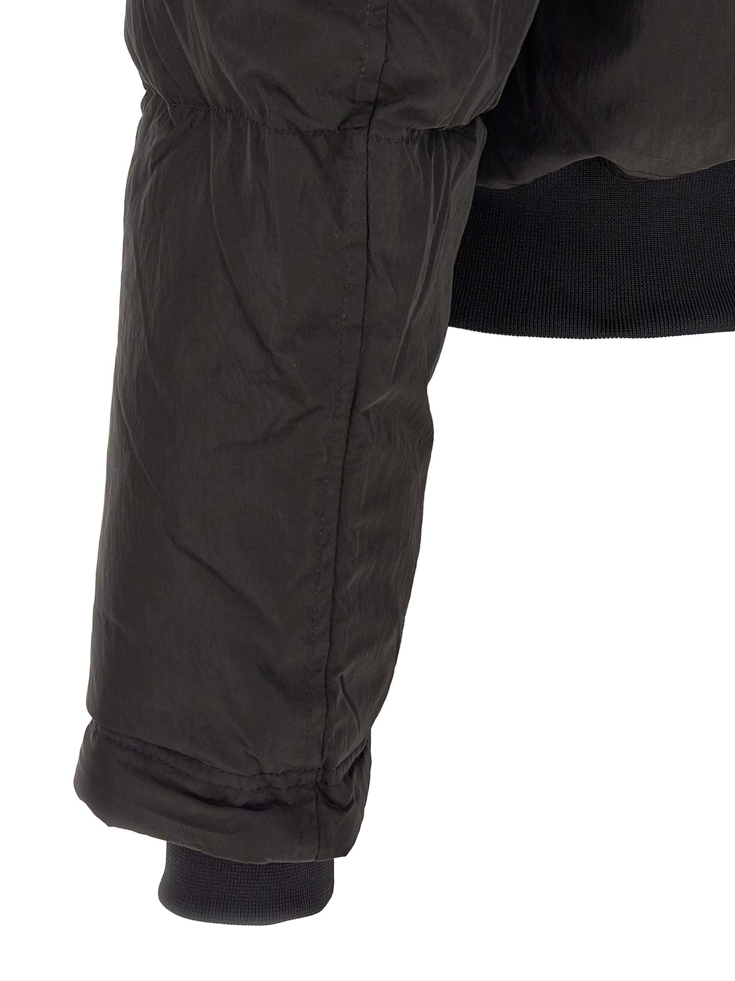 Hooded Puffer Jacket by Diesel for women in polyamide black features an on trend silhouette, showcasing refined pockets, hooded & insulated and a sophisticated hooded high-neck neckline for a truly on trend finish.