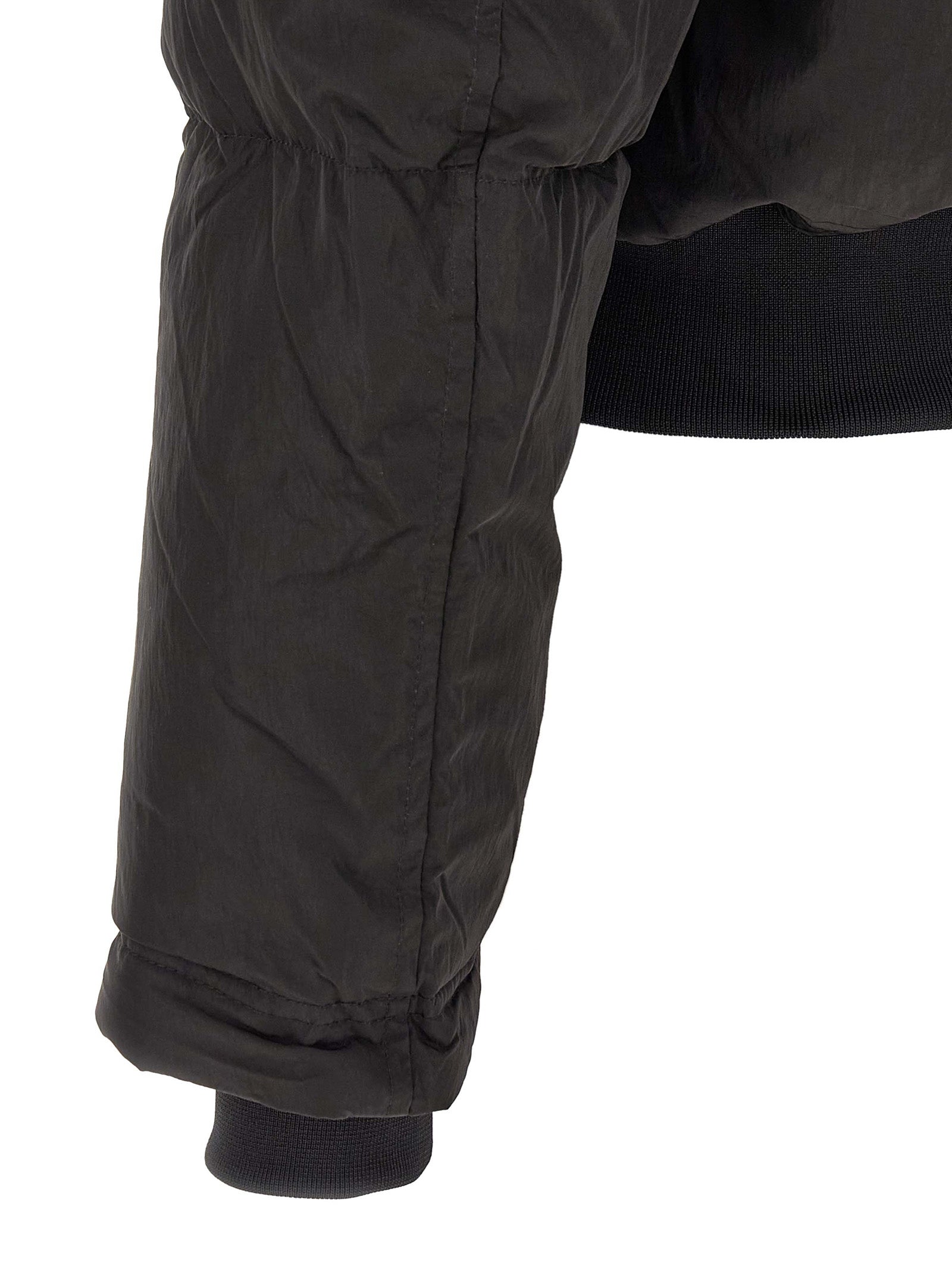 Hooded Puffer Jacket by Diesel for women in polyamide black features an on trend silhouette, showcasing refined pockets, hooded & insulated and a sophisticated hooded high-neck neckline for a truly on trend finish.