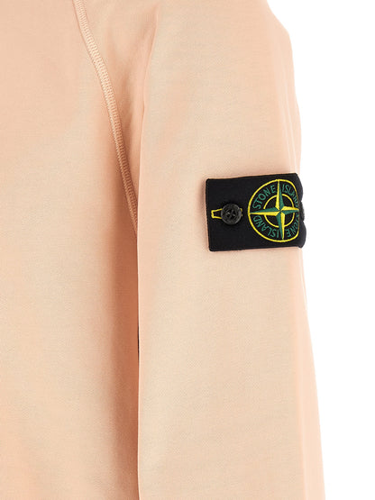 Sweatshirt by Stone Island for men in cotton multicolor, pink & signature features an provocated silhouette, detailed with a provocated and a refined for a sophisticated aesthetic.