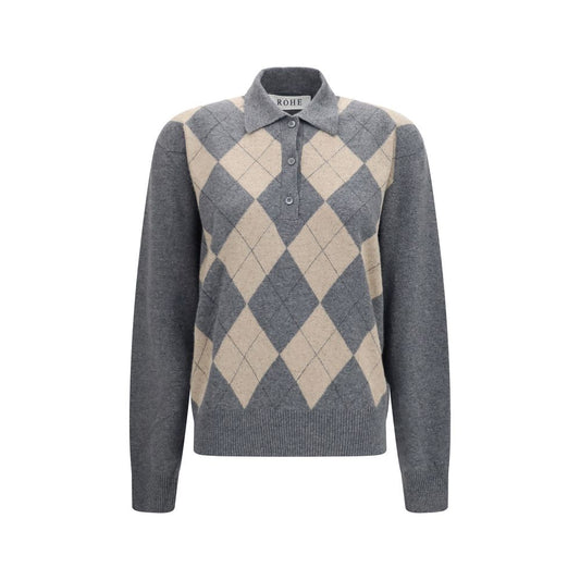 Rohe Gray Polyamide Polo Shirt