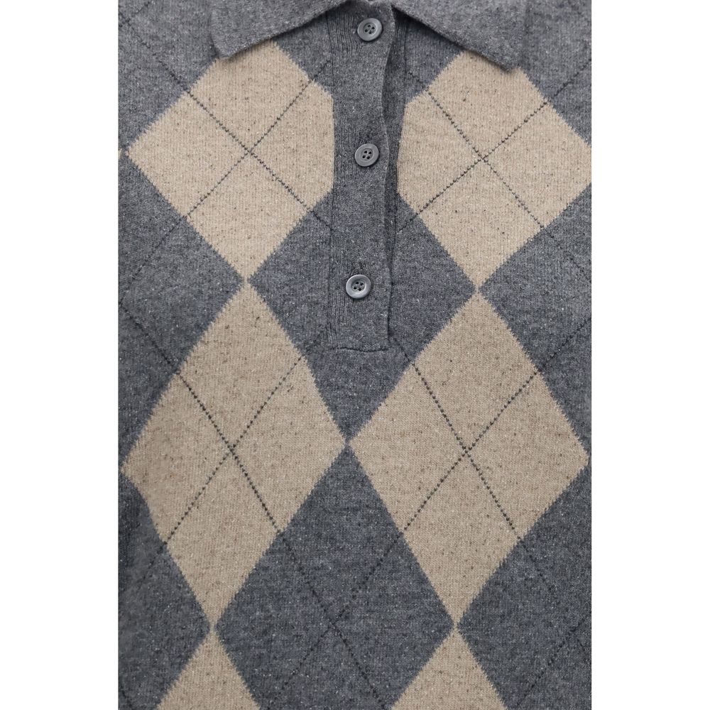 Rohe Gray Polyamide Polo Shirt