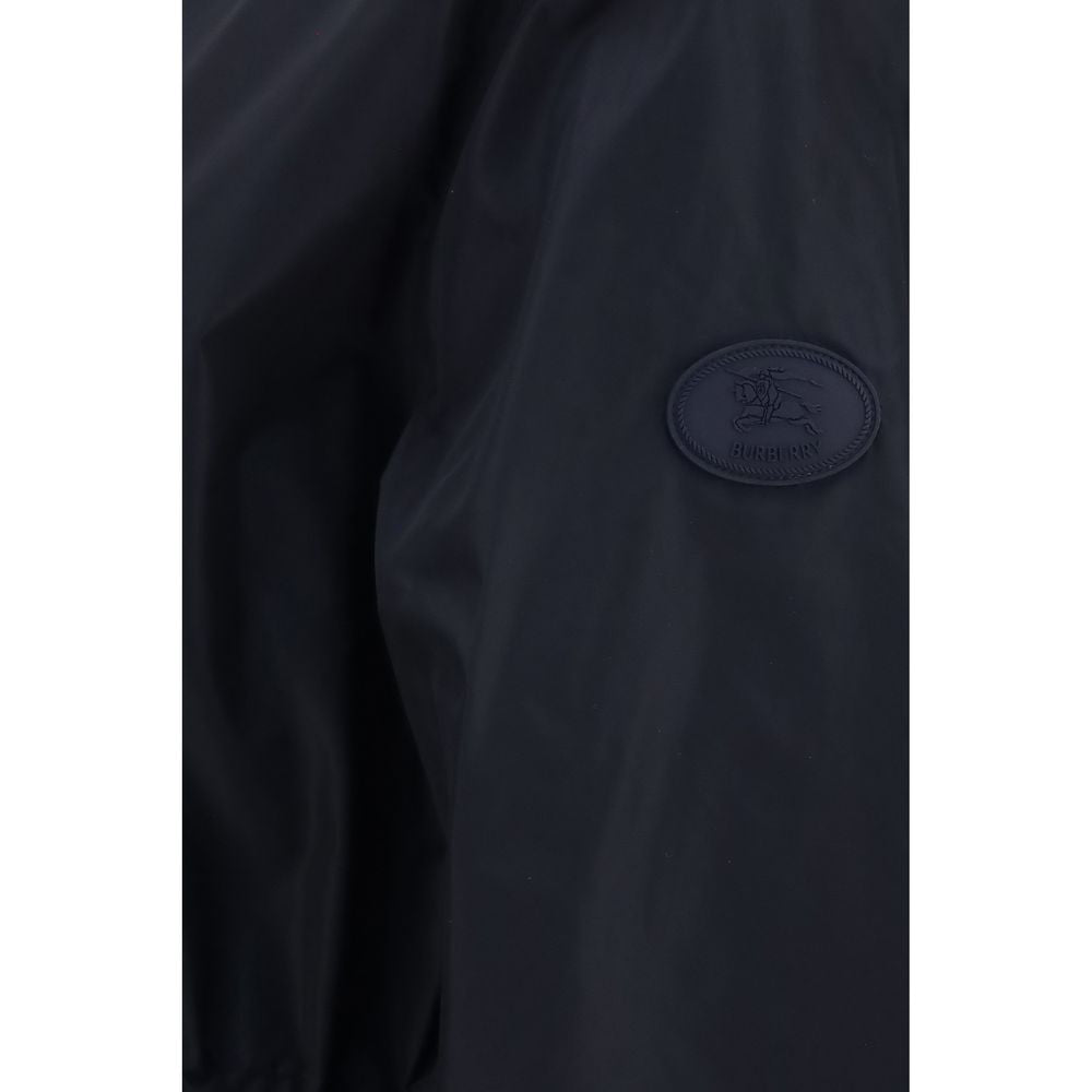 Hooded Parka by Burberry for women in nylon beige, black, sand & signature presents a decadent silhouette, showcasing the decadent and functional lightweight & hooded for a premium, weather-ready look.