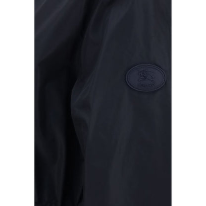 Hooded Parka by Burberry for women in nylon beige, black, sand & signature presents a decadent silhouette, showcasing the decadent and functional lightweight & hooded for a premium, weather-ready look.