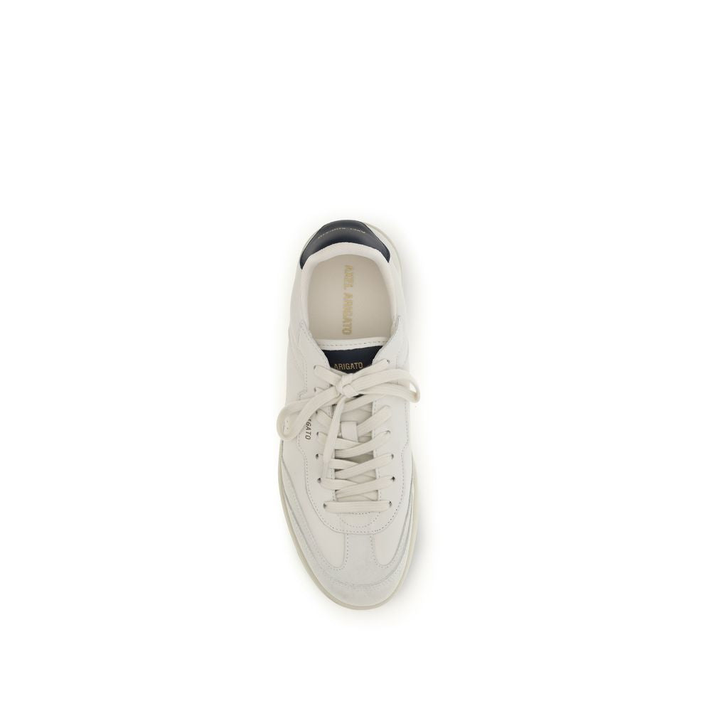 Athletic Sneakers by Axel Arigato for men in polyester & bos taurus suede calf leather white features an effortless chic silhouette, showcasing the signature skater style of the Men's Skater Polyester & Bos Taurus Suede Calf Leather Athletic Sneakers collection with a truly effortless chic finish.